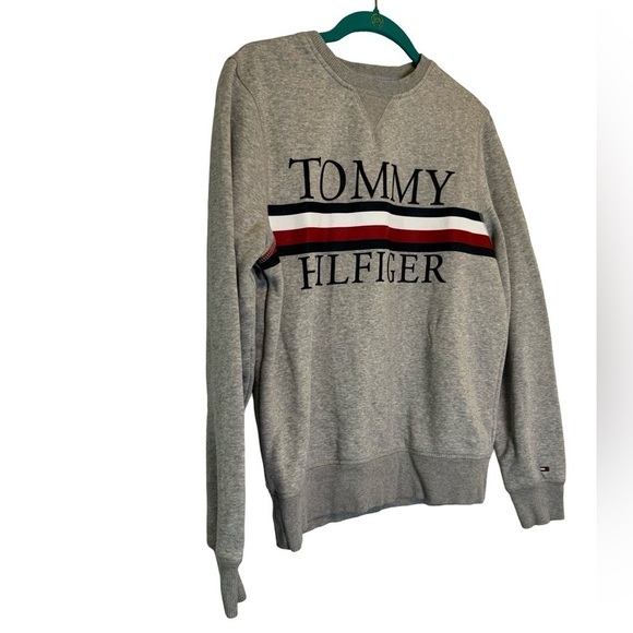 Tommy Hilfiger Sweatshirt Gray Size Small S - Picture 4 of 12